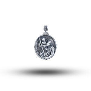 Saint Christopher 925 Sterling Silver Pendant