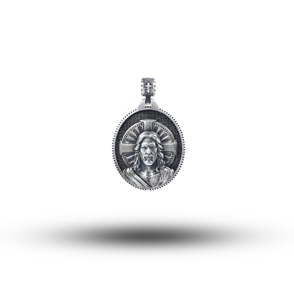 Jesus 925 Sterling Silver Pendant