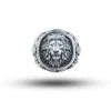 Calm Lion 925 Sterling Silver Ring