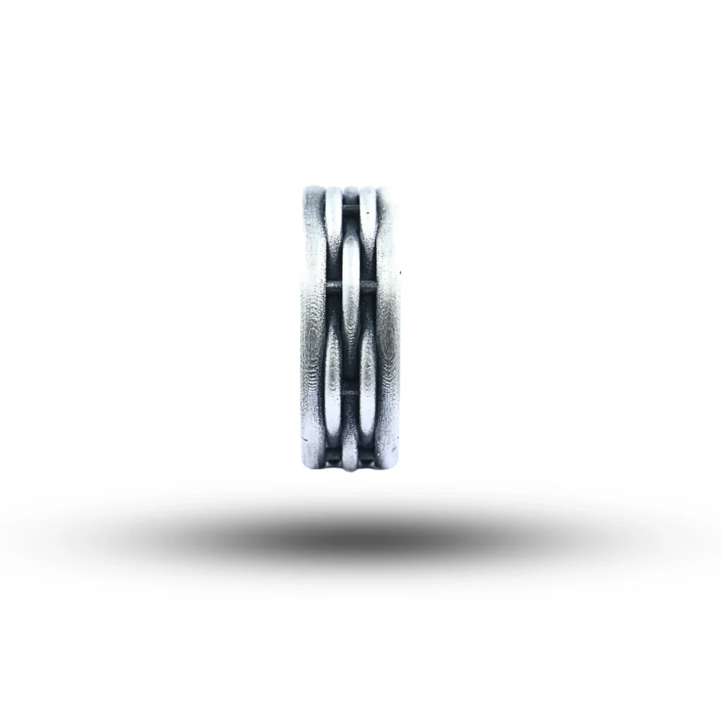 Rope Style 925 Sterling Silver Band