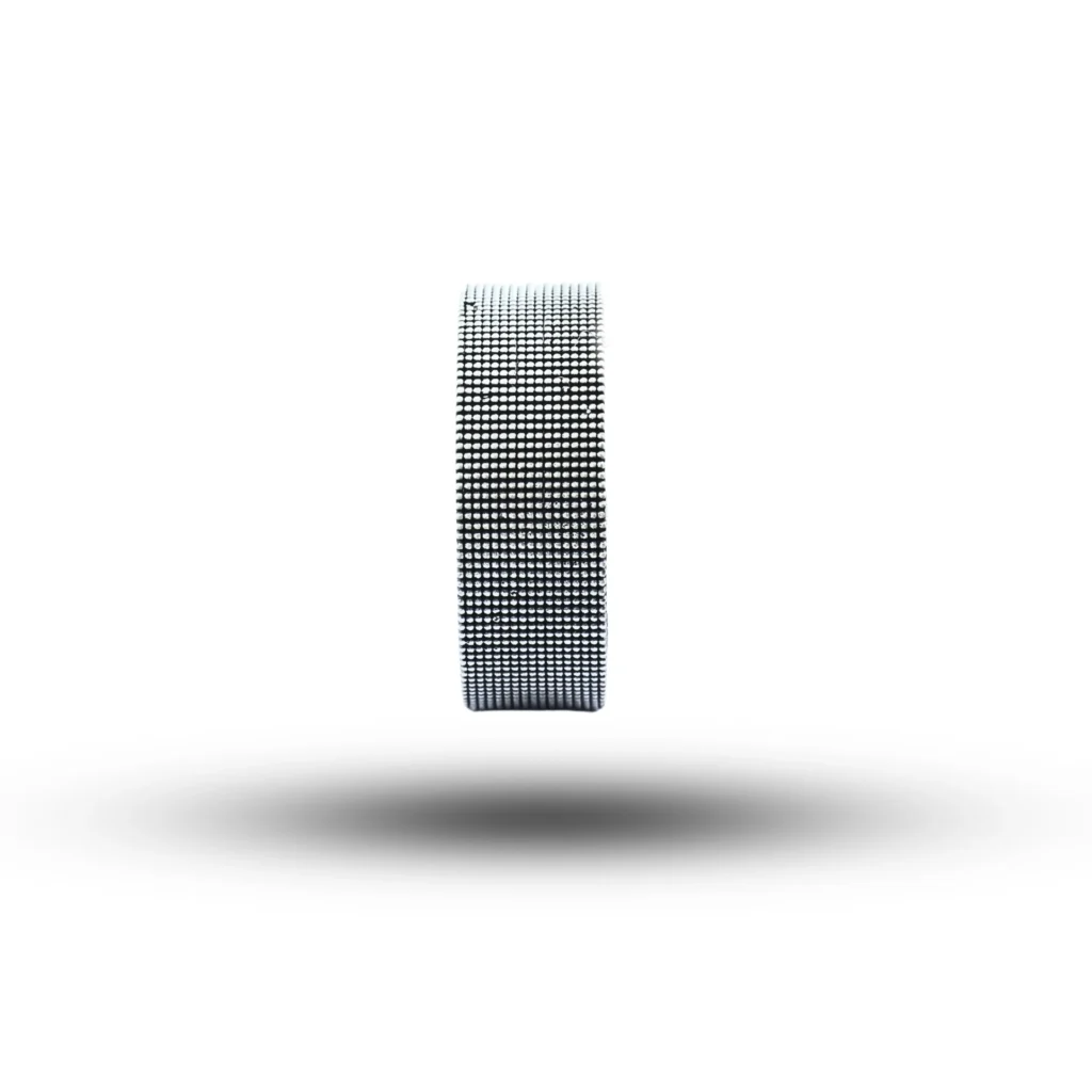 Stylish 925 Sterling Silver Doted Band