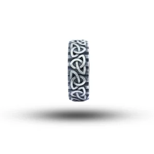 Trinity Celtic Knot 925 Sterling Silver Band