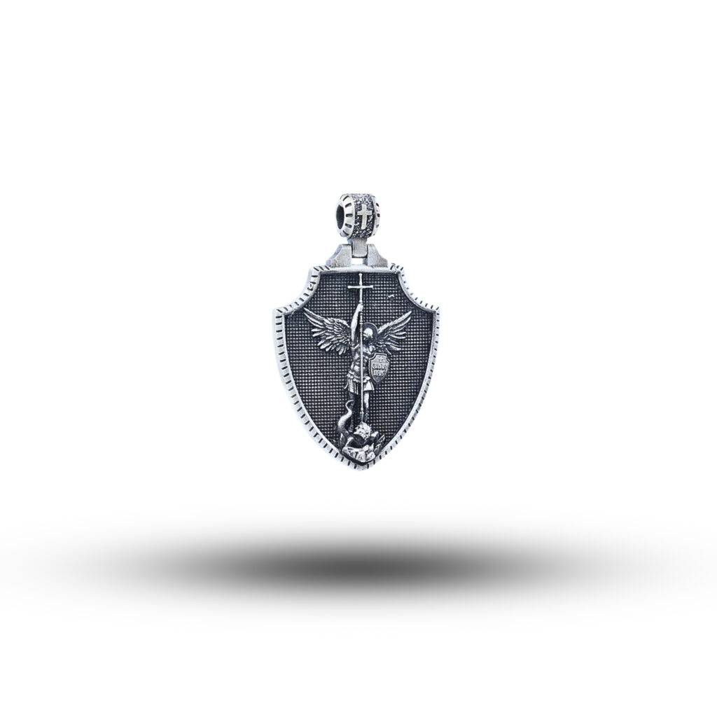Saint Michael Wings 925 Sterling Silver Pendant