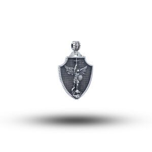 Saint Michael Wings 925 Sterling Silver Pendant