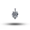 Angry Medusa 925 Sterling Silver Pendant