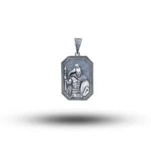 Spartan Warrior 925 Sterling Silver Pendant