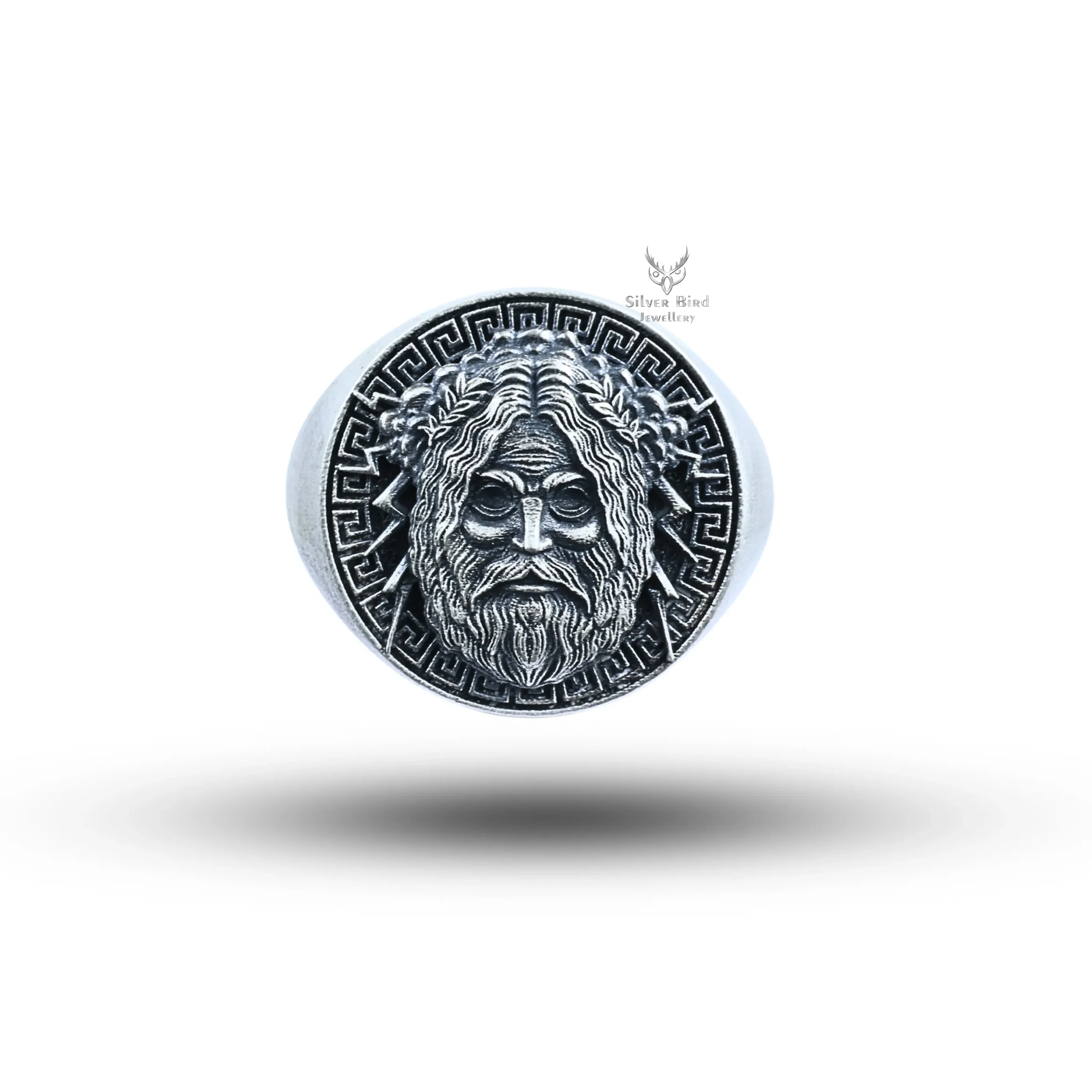 Zeus 925 Streling Silver Ring