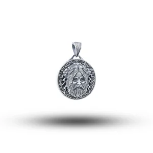 Zeus lightning god 925 Sterling Silver Pendant