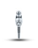 Bat Man Hookah Mouth Tip Pipe – 925 Sterling Silver Shisha Filter for Tobacco Smoke