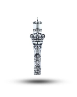 Luxurious Hunter 925 Sterling Silver Lighter – Handcrafted Statement Piece for Elegant Men