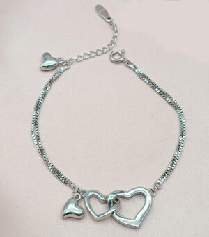 Pure 925 Sterling Silver Bracelet For Women