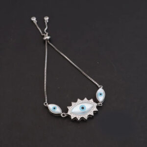 Elegant 925 Sterling Silver Vintage Bracelet for Women –Timeless & Stylish